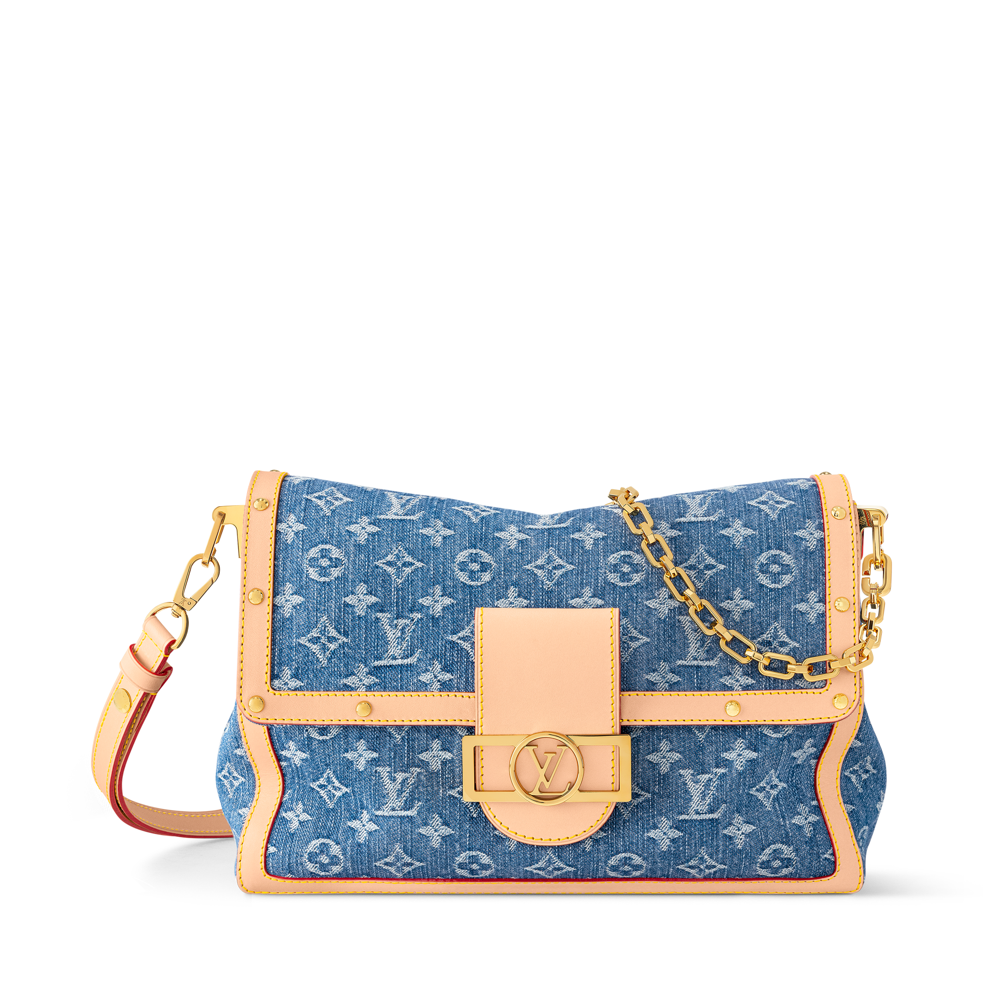 Bolsa Dauphine Soft GM Monogram Denim - Bolsas Femininas | LOUIS